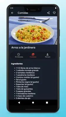 Honduran Recipes - Food App android App screenshot 4