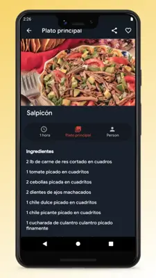 Honduran Recipes - Food App android App screenshot 7